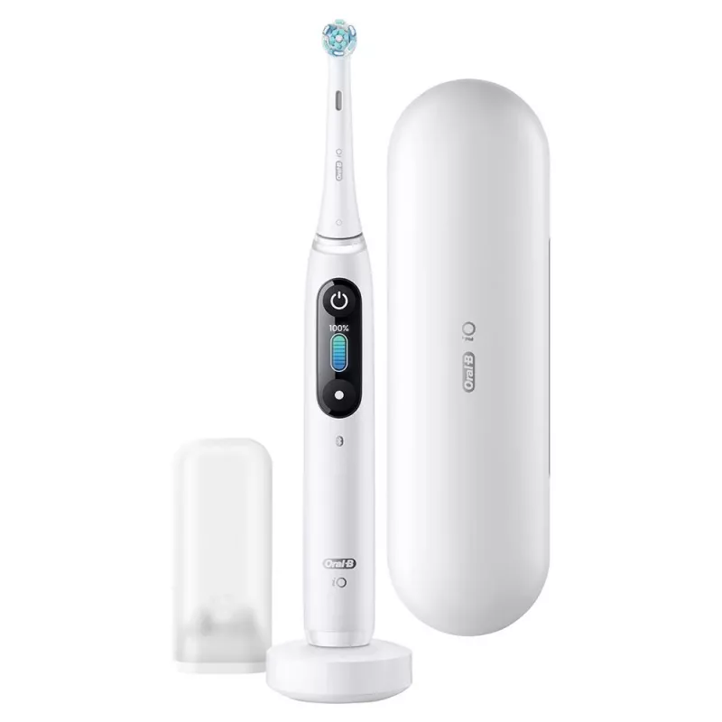 Oral-B iO elektryczna szczoteczka do zębów Dla dorosłych Rotacyjna szczoteczka do zębów Biały