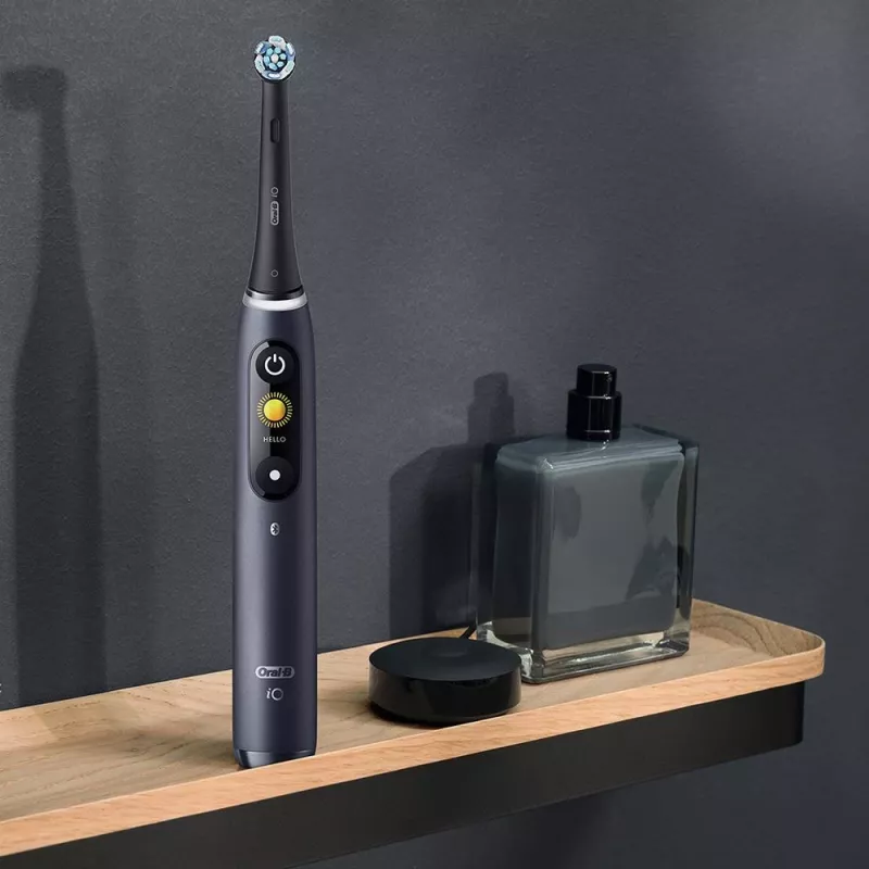 Oral-B iO elektryczna szczoteczka do zębów Dla dorosłych Rotacyjna Czarny