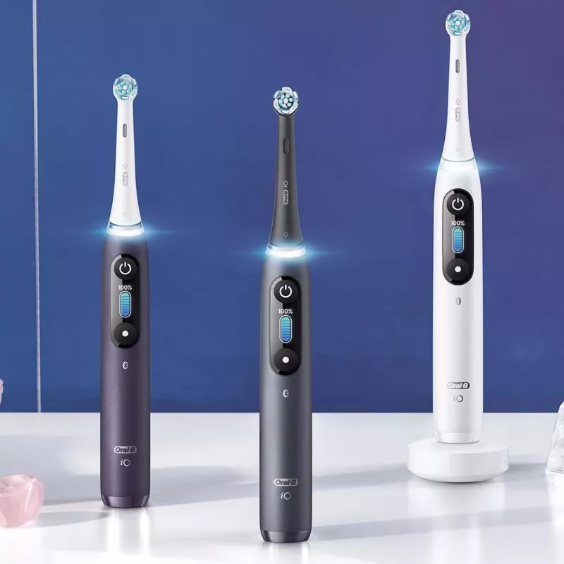 Oral-B iO elektryczna szczoteczka do zębów Dla dorosłych Rotacyjna Czarny