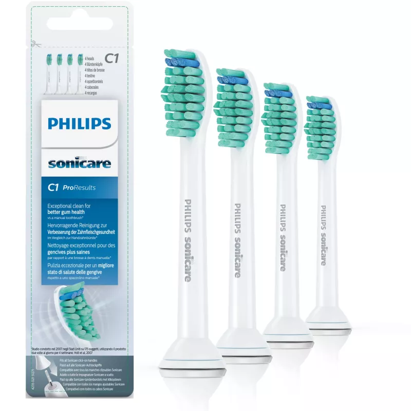 Philips Sonicare ProResults HX6014/07 4-pak wymienne główki soniczne