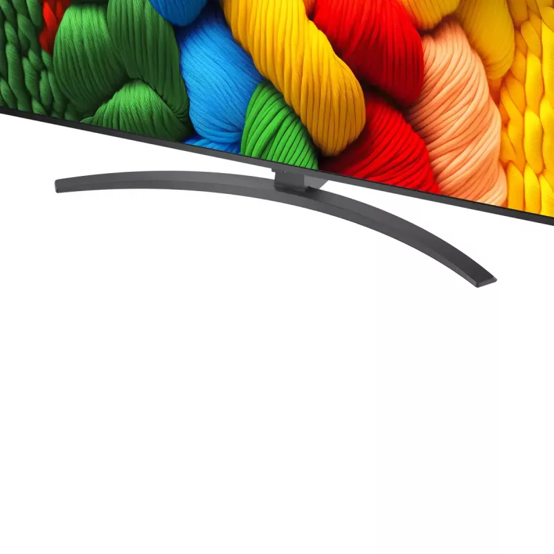 LG NanoCell AI 55NANO81A6A 139,7 cm (55 cali) 4K Ultra HD Smart TV Wi-Fi Czarny