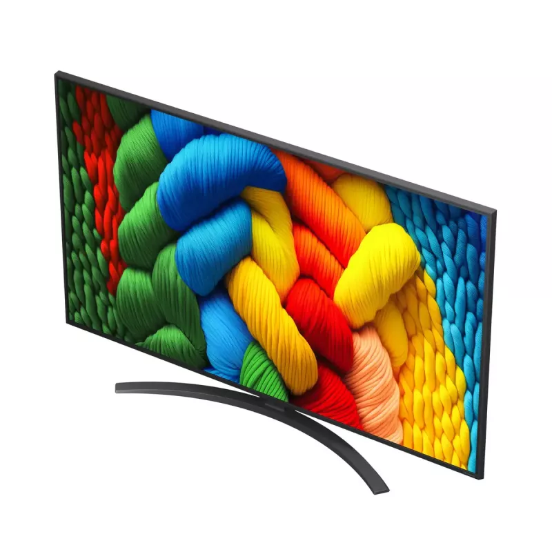 LG NanoCell AI 55NANO81A6A 139,7 cm (55 cali) 4K Ultra HD Smart TV Wi-Fi Czarny