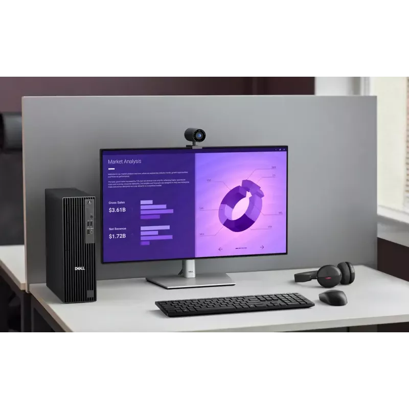 DELL Pro QBS1250 Plus Intel Core Ultra 5 235 16 GB DDR5-SDRAM 512 GB SSD Windows 11 Pro Cienki PC PC Czarny