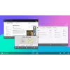 BenQ RE6504 Panel interaktywny 165,1 cm (65 cali) 450 cd/m² 4K Ultra HD Czarny, Szary Ekran dotykowy Wbudowany procesor Android