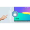BenQ RE6504 Panel interaktywny 165,1 cm (65 cali) 450 cd/m² 4K Ultra HD Czarny, Szary Ekran dotykowy Wbudowany procesor Android