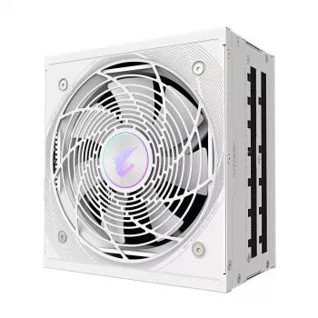 Zasilacz GIGABYTE AORUS ELITE P1000W ATX 3.1 1000W 80 PLUS Platinum w pełni modułowy biały, 6x (6+2) PCIe, 8 SATA