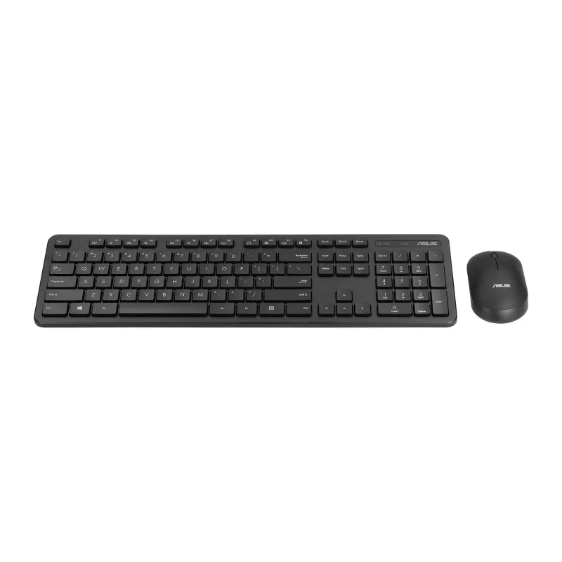 ASUS CW100 klawiatura Mysz w zestawie Uniwersalna RF bezprzewodowa + USB Czarna