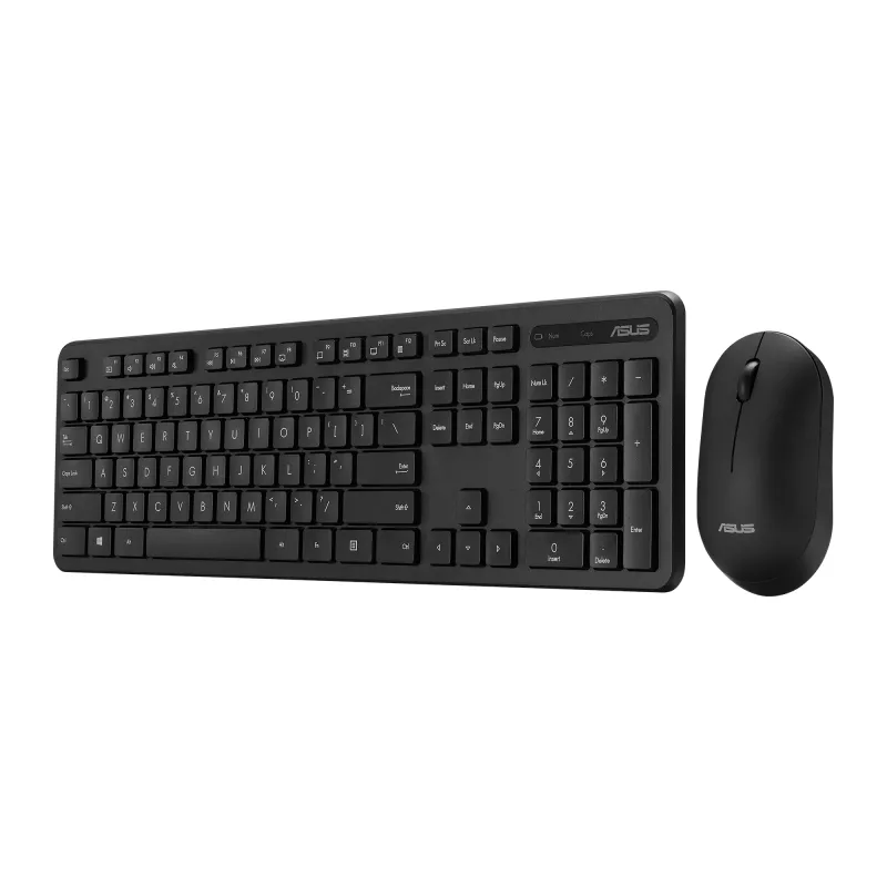 ASUS CW100 klawiatura Mysz w zestawie Uniwersalna RF bezprzewodowa + USB Czarna
