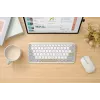 Klawiatura ASUS Marshmallow KW100 Bezprzewodowa Bluetooth QWERTZ Beżowo-Szaro-Biała