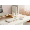 Klawiatura ASUS Marshmallow KW100 Bezprzewodowa Bluetooth QWERTZ Beżowo-Szaro-Biała
