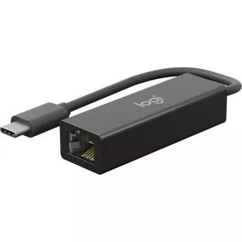 Adapter USB-C na Ethernet Logitech Logi 1000 Mbit/s grafitowy
