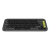 Logitech POP Icon Keys Klawiatura Uniwersalna Bluetooth QWERTY US International Grafitowo-Zielona