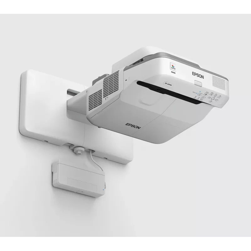 Projektor Epson EB-695Wi o ultrakrótkim rzucie, 3500 ANSI lumenów, 3LCD, WXGA (1280x800), biały, szary