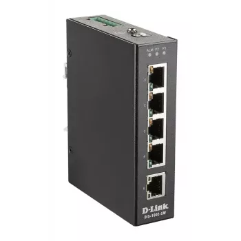 D-Link 5-portowy niezarządzalny przełącznik przemysłowy z 5 portami 10/100 BaseT(X)