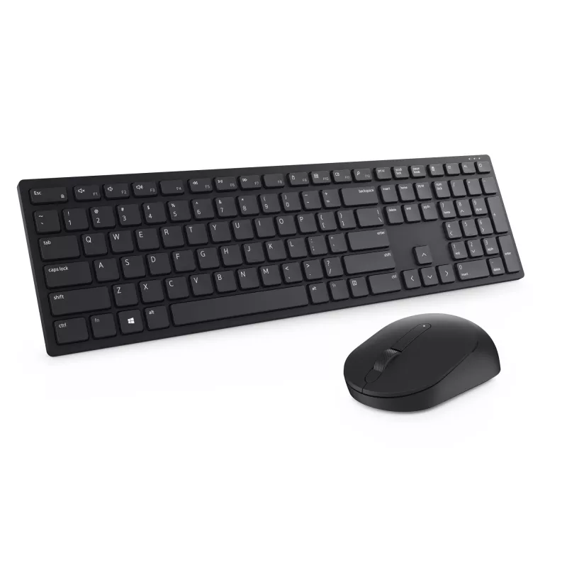 DELL Pro Keyboard and Mouse - KM5221W - US International (QWERTY) - Czarny