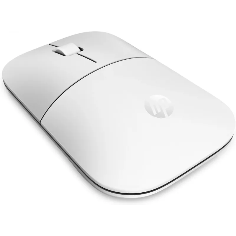 Mysz bezprzewodowa HP Z3700 Ceramic White, oburęczna, optyczna, RF, 1200 DPI, srebrna, biała