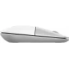 Mysz bezprzewodowa HP Z3700 Ceramic White, oburęczna, optyczna, RF, 1200 DPI, srebrna, biała