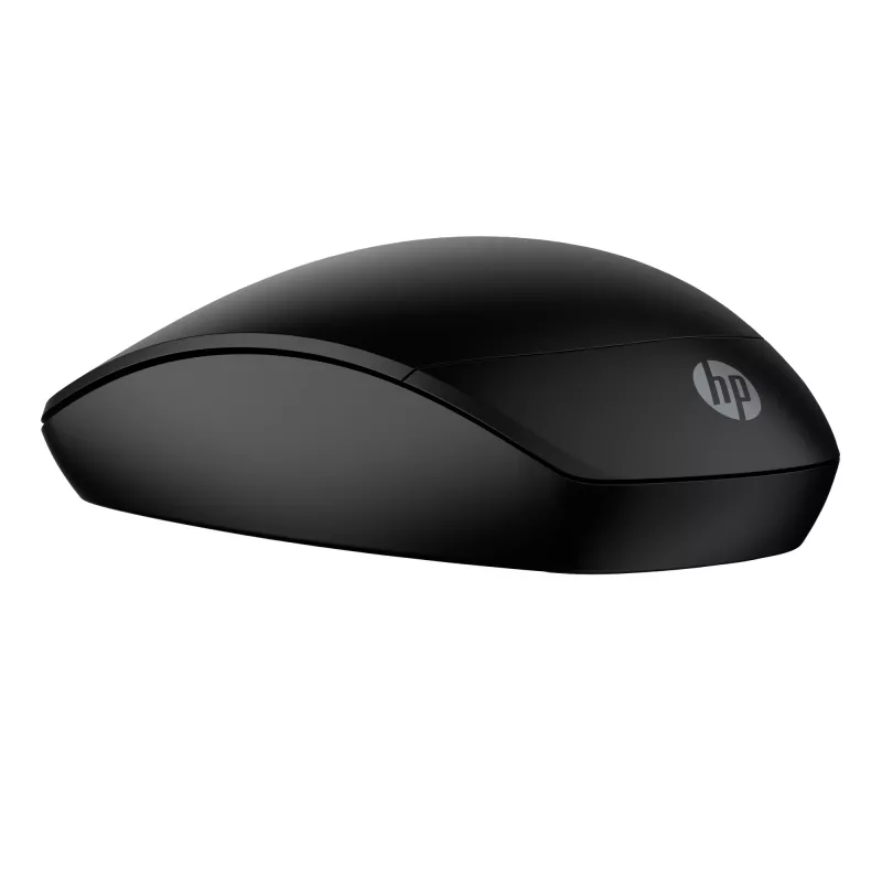 Mysz bezprzewodowa HP 230 Slim, oburęczna, optyczna, RF 2.4 GHz, 1600 DPI, czarna