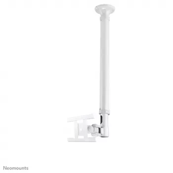 Neomounts FPMA-C100WHITE uchwyt do monitora/telewizora sufitowy 10-30 cali - wys. 79-129 cm
