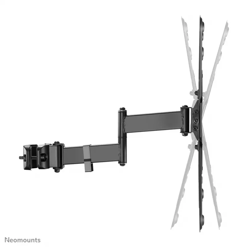 Uchwyt do montażu na słupie Neomounts FL40-450BL14 TV 32-55 cali - śr. 28-50 mm - pełny zakres ruchu