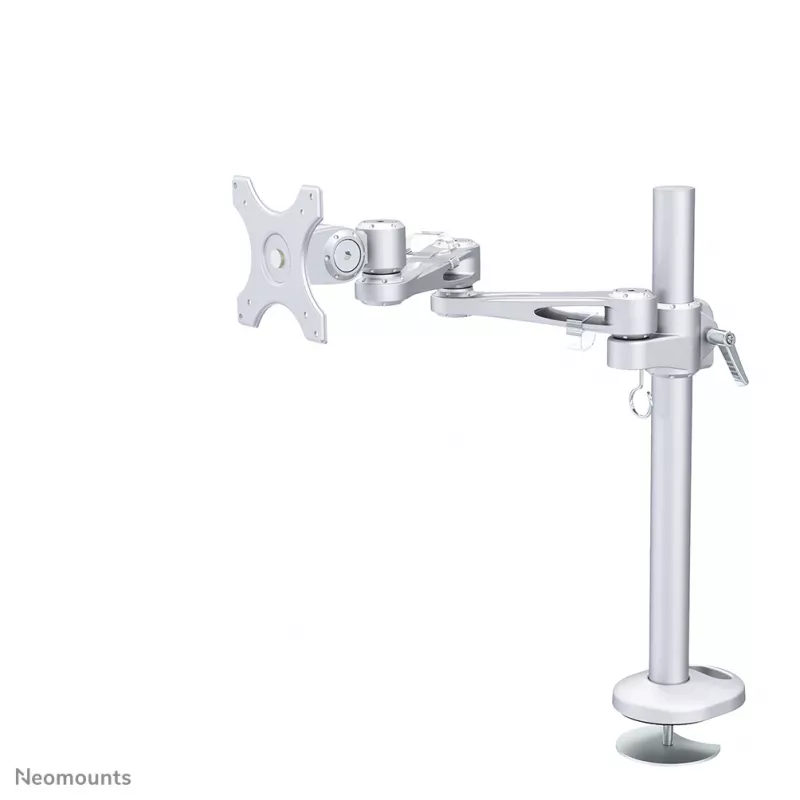 Neomounts FPMA-D935G Uchwyt do monitora 10-30 cali, montaż przez otwór, 10 kg, 25,4 cm (10 cali), 76,2 cm (30 cali), 100 x 100 mm, srebrny