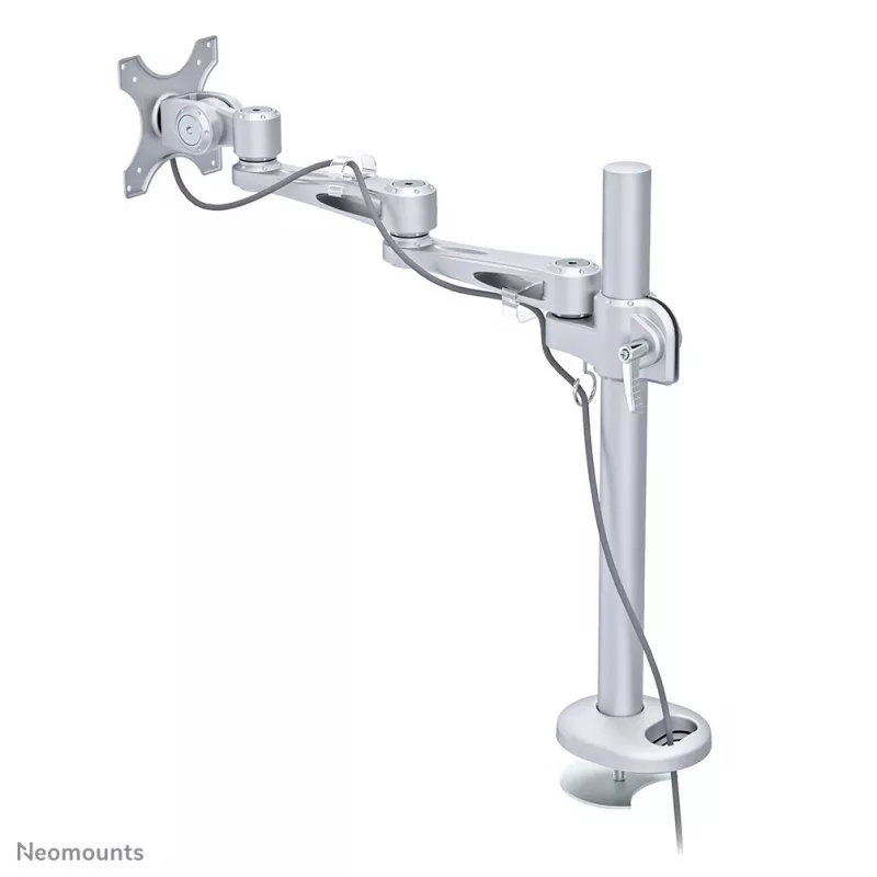 Neomounts FPMA-D935G Uchwyt do monitora 10-30 cali, montaż przez otwór, 10 kg, 25,4 cm (10 cali), 76,2 cm (30 cali), 100 x 100 mm, srebrny