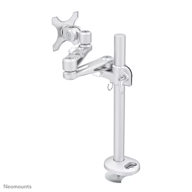 Neomounts FPMA-D935G Uchwyt do monitora 10-30 cali, montaż przez otwór, 10 kg, 25,4 cm (10 cali), 76,2 cm (30 cali), 100 x 100 mm, srebrny