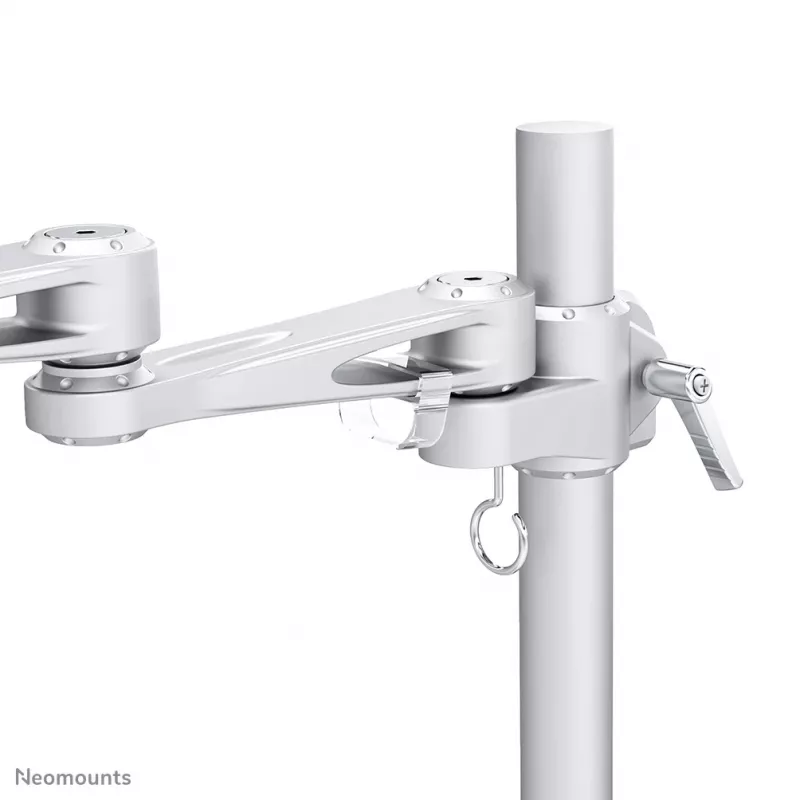 Neomounts FPMA-D935G Uchwyt do monitora 10-30 cali, montaż przez otwór, 10 kg, 25,4 cm (10 cali), 76,2 cm (30 cali), 100 x 100 mm, srebrny