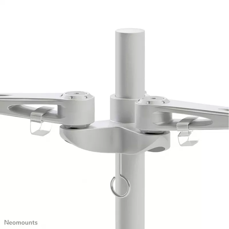 Neomounts FPMA-D935D Uchwyt do monitora 14-27 cali, zacisk, 6 kg, 35,6 cm (14 cali), 68,6 cm (27 cali), 100 x 100 mm, Srebrny