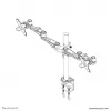 Neomounts FPMA-D935D Uchwyt do monitora 14-27 cali, zacisk, 6 kg, 35,6 cm (14 cali), 68,6 cm (27 cali), 100 x 100 mm, Srebrny