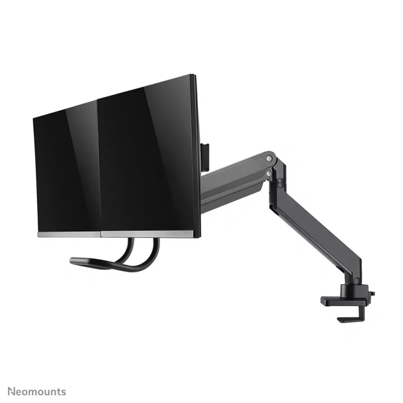 Neomounts NM-D775DXBLACK Uchwyt do monitora 10-32 cala - sprężyna gazowa - Topfix - ogranicznik 180°