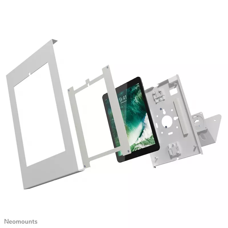 Neomounts DS15-630WH1 Uchwyt na tablet na biurko i ścianę 9,7-11 cali - blokowany