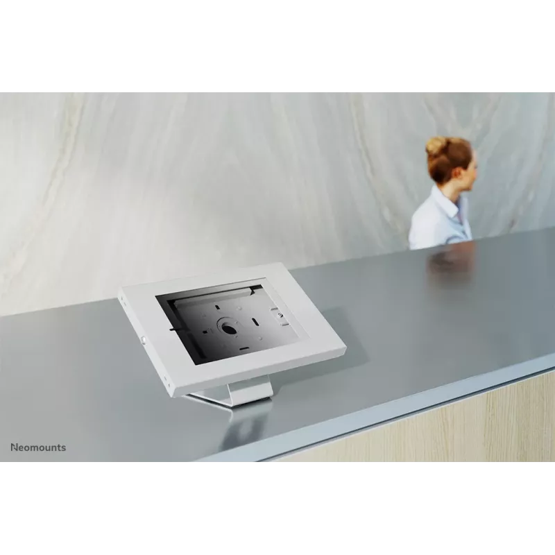 Neomounts DS15-630WH1 Uchwyt na tablet na biurko i ścianę 9,7-11 cali - blokowany