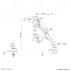 Uchwyt do monitora Neomounts DS70-450WH1 17-42 cala - gazowy - Topfix - ogranicznik 180°