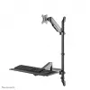 Wall Mounted Sit-Stand Workstation Neomounts WL90-325BL1 max weight 9 kg