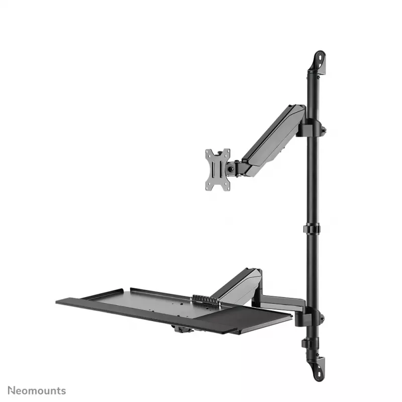 Wall Mounted Sit-Stand Workstation Neomounts WL90-325BL1 max weight 9 kg