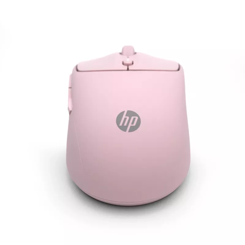 Mysz bezprzewodowa HP 400 Quiet Pink, oburęczna, RF + Bluetooth, 6000 DPI, różowa