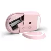 Mysz bezprzewodowa HP 400 Quiet Pink, oburęczna, RF + Bluetooth, 6000 DPI, różowa