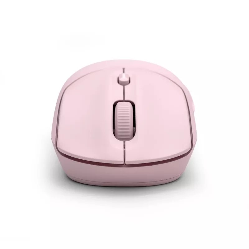 Mysz bezprzewodowa HP 400 Quiet Pink, oburęczna, RF + Bluetooth, 6000 DPI, różowa