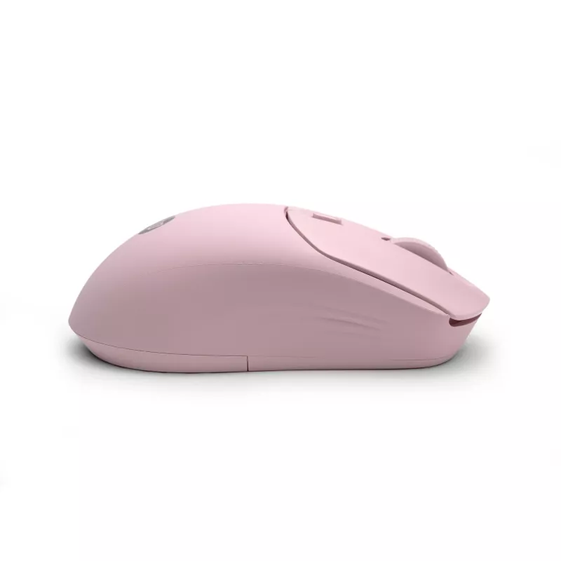 Mysz bezprzewodowa HP 400 Quiet Pink, oburęczna, RF + Bluetooth, 6000 DPI, różowa