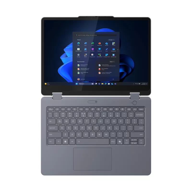Lenovo 13w 2-in-1 Gen 3 Intel Core 5 120U Hybrydowy (2-w-1) 33,8 cm (13,3 cala) Ekran dotykowy WUXGA 16 GB DDR5-SDRAM 512 GB SSD Wi-Fi 6E (802.11ax) Windows 11 Pro Niemiecki Szary