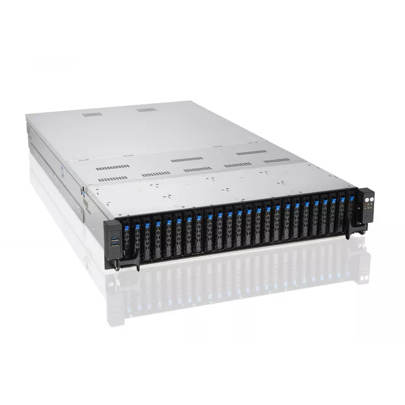 ASUS RS720A-E11-RS24U serwer rack barebone 2U, srebrny