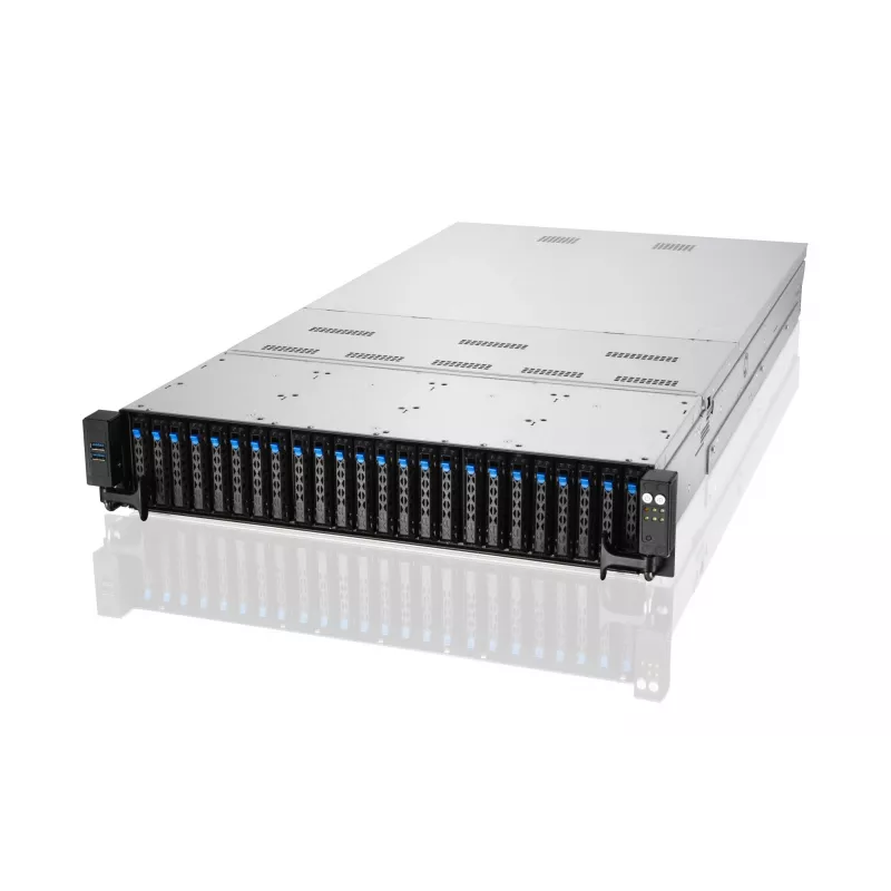 ASUS RS720A-E11-RS24U serwer rack barebone 2U, srebrny