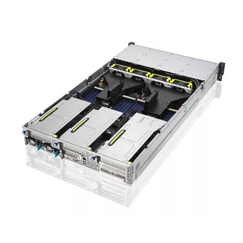 ASUS RS720A-E11-RS24U serwer rack barebone 2U, srebrny