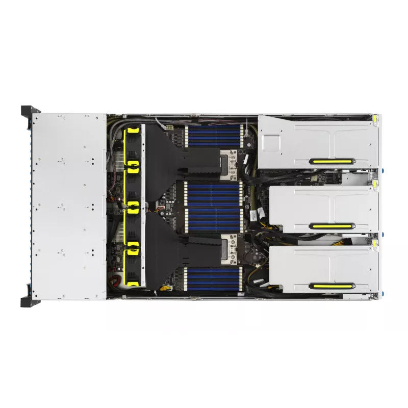 ASUS RS720A-E11-RS24U serwer rack barebone 2U, srebrny