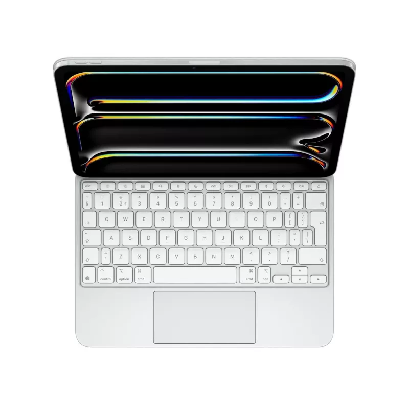 APPLE Magic klawiatura dla iPad Pro 11-calowy (m5) - holenderska - biała