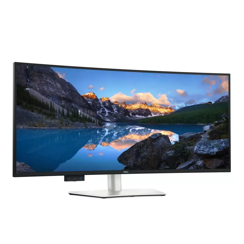 Monitor komputerowy DELL UltraSharp U4025QW 101,6 cm (40 cali) 5120 x 2160 pikseli 5K Ultra HD LCD Srebrny
