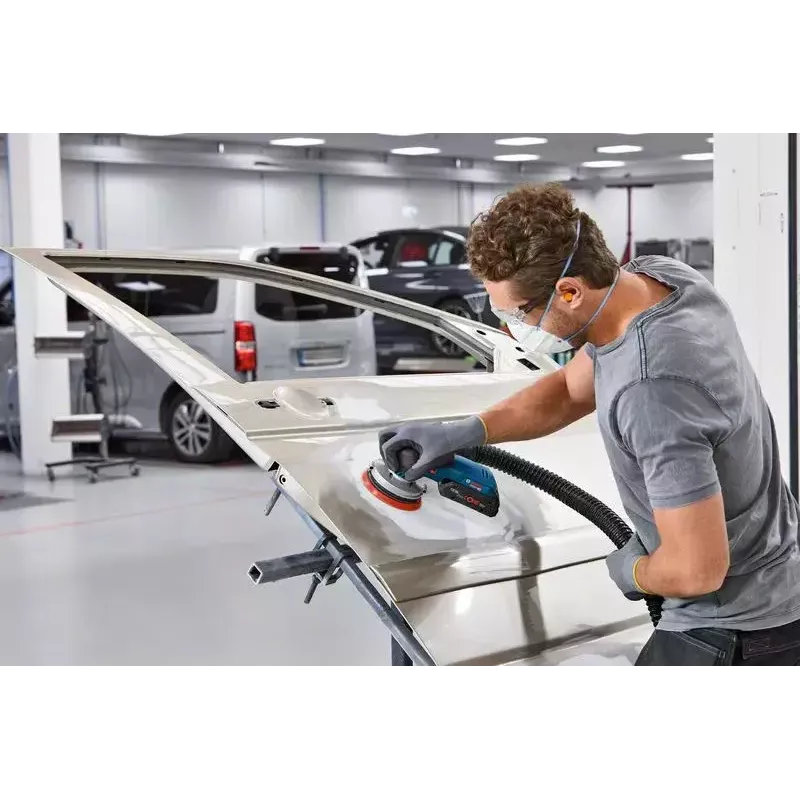 Szlifierka mimośrodowa Bosch GEX 18V-125 PROFESSIONAL 10000 obr./min 20000 OPM Czarna, Niebieska, Szara