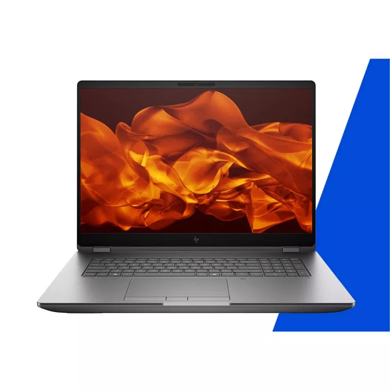HP ZBook Fury G1i Intel Core Ultra 7 255HX Mobilna stacja robocza 45,7 cm (18 cali) WQXGA 32 GB DDR5-SDRAM 1 TB SSD NVIDIA RTX PRO 2000 Blackwell Wi-Fi 7 (802.11be) Windows 11 Pro AI Workstation, AI PC Srebrny