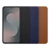 Samsung Kindsuit Faux Leather etui do Galaxy S25 FE, Cover, Samsung, Galaxy S25 FE, 17 cm (6.7 inch), Czarny